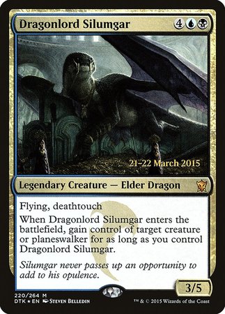 Dragonlord Silumgar [Dragons of Tarkir Promos] | Exor Games Bridgewater