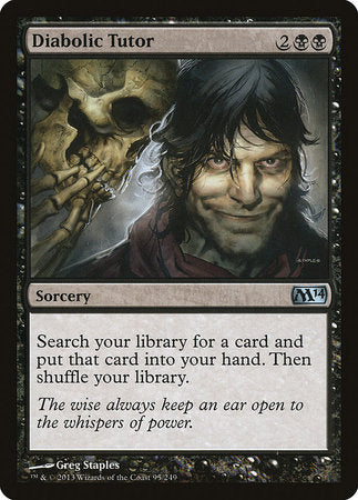 Diabolic Tutor [Magic 2014] | Exor Games Bridgewater