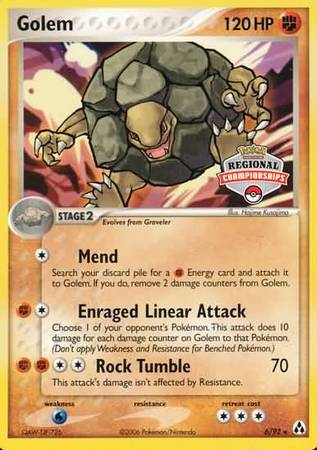 Golem (6/92) (Regional Championship Promo) [EX: Legend Maker] | Exor Games Bridgewater