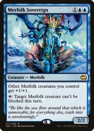 Merfolk Sovereign [Duel Decks: Merfolk vs. Goblins] | Exor Games Bridgewater