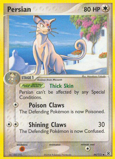 Persian (44/112) [EX: FireRed & LeafGreen] | Exor Games Bridgewater