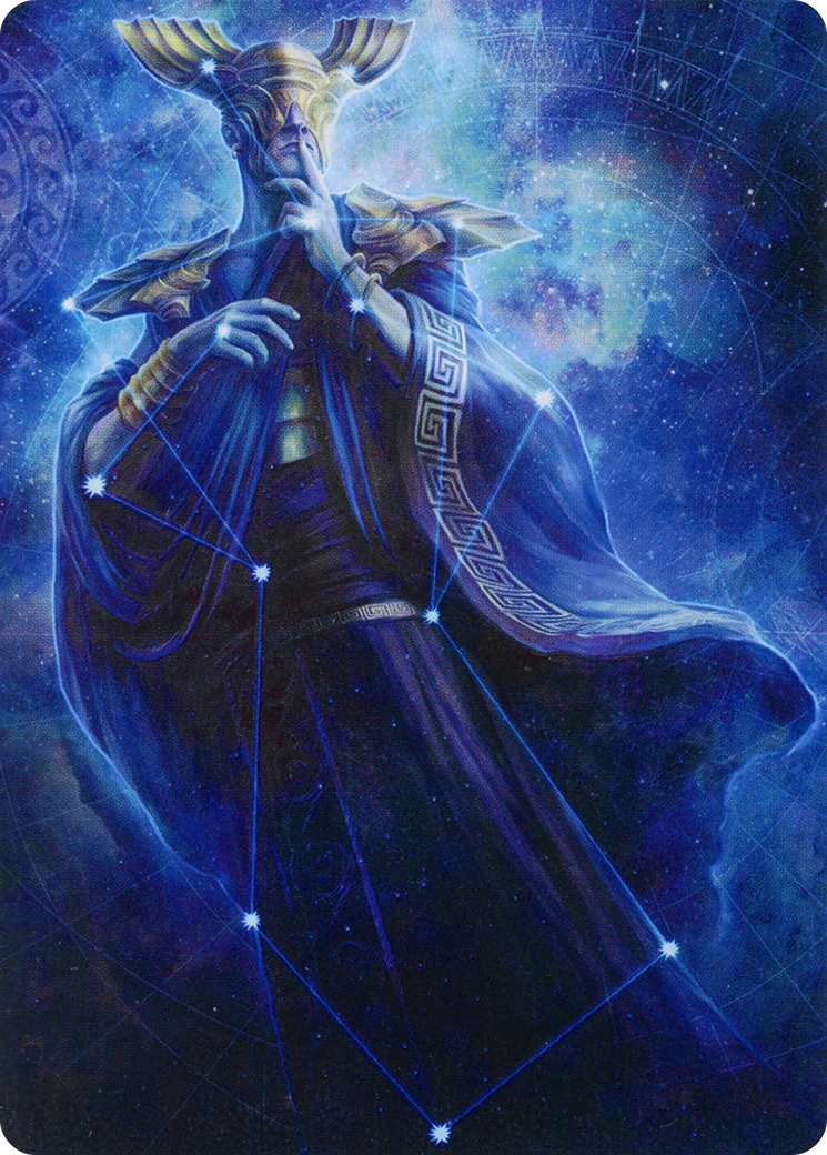 Atris, Oracle of Half-Truths Art Card [March of the Machine Art Series] | Exor Games Bridgewater