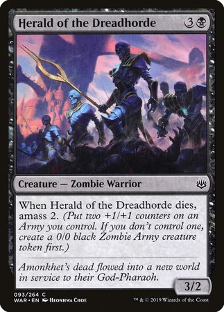 Herald of the Dreadhorde [War of the Spark] | Exor Games Bridgewater