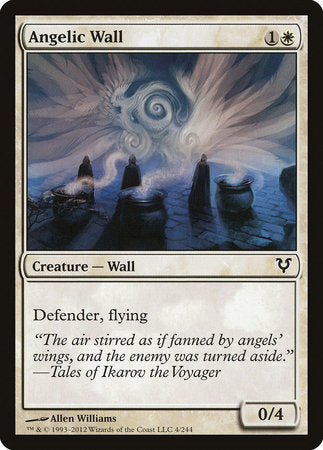 Angelic Wall [Avacyn Restored] | Exor Games Bridgewater