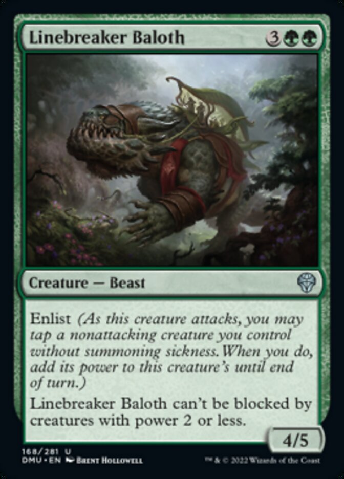 Linebreaker Baloth [Dominaria United] | Exor Games Bridgewater