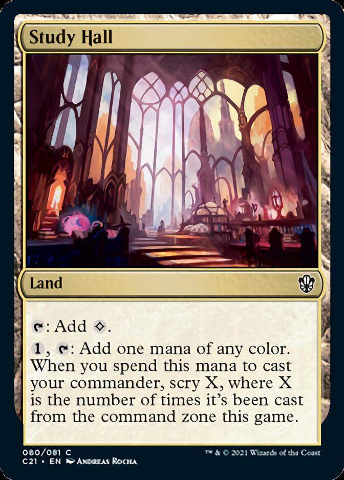 Study Hall [Commander 2021] | Exor Games Bridgewater