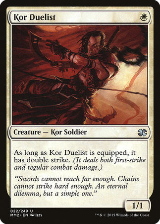 Kor Duelist [Modern Masters 2015] | Exor Games Bridgewater