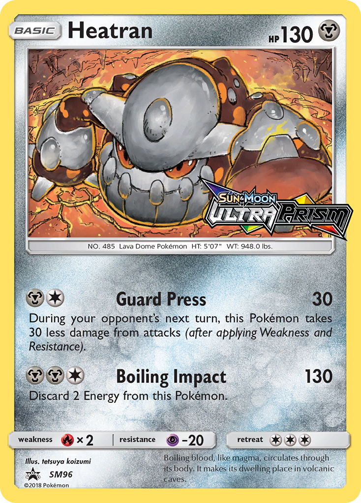 Heatran (SM96) [Sun & Moon: Black Star Promos] | Exor Games Bridgewater