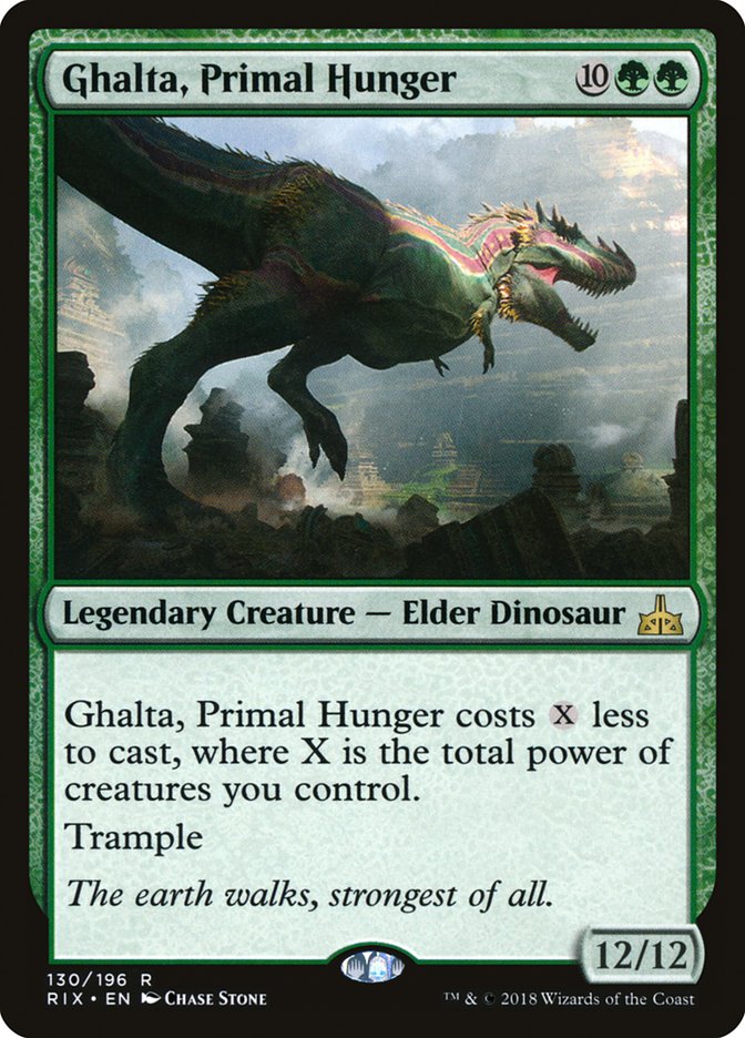 Ghalta, Primal Hunger [Rivals of Ixalan] | Exor Games Bridgewater