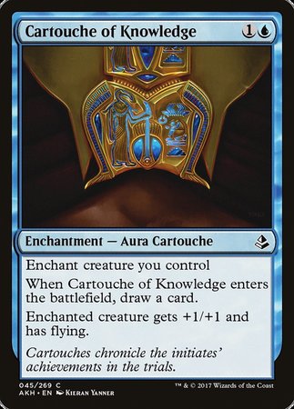 Cartouche of Knowledge [Amonkhet] | Exor Games Bridgewater