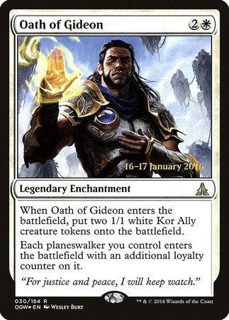 Oath of Gideon [Oath of the Gatewatch Promos] | Exor Games Bridgewater