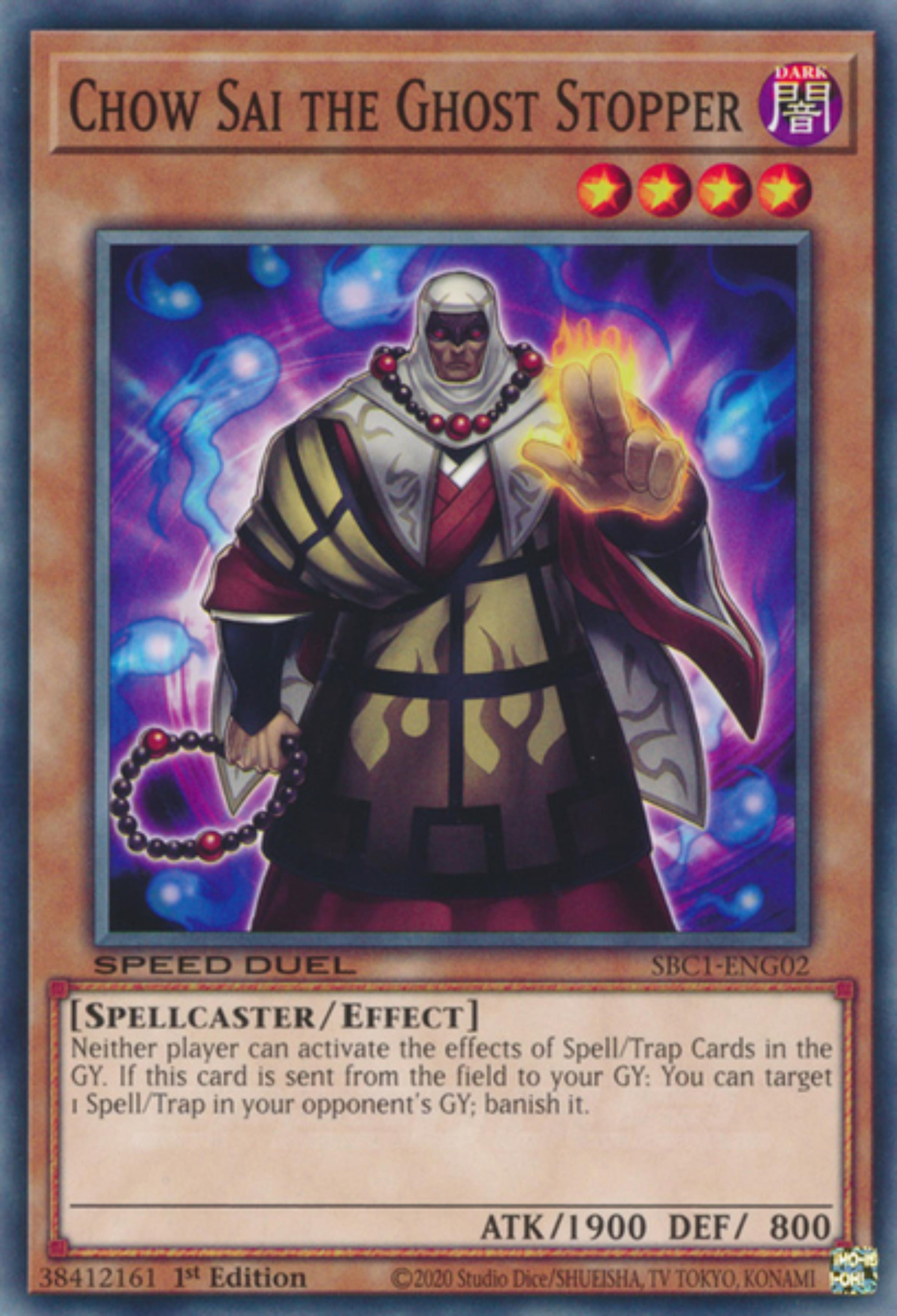 Chow Sai the Ghost Stopper [SBC1-ENG02] Common | Exor Games Bridgewater