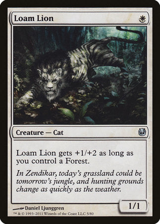 Loam Lion [Duel Decks: Ajani vs. Nicol Bolas] | Exor Games Bridgewater