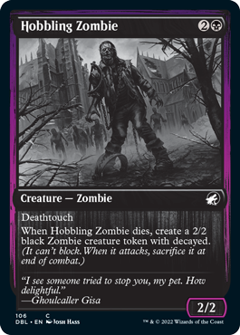 Hobbling Zombie [Innistrad: Double Feature] | Exor Games Bridgewater