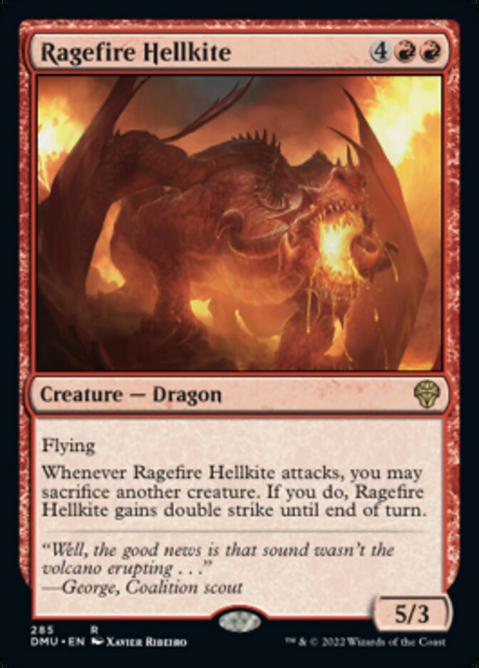 Ragefire Hellkite [Dominaria United] | Exor Games Bridgewater