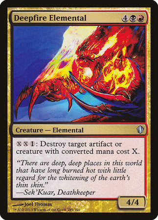 Deepfire Elemental [Commander 2013] | Exor Games Bridgewater