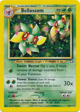 Bellossom (3/111) [Neo Genesis Unlimited] | Exor Games Bridgewater