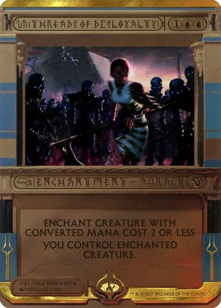 Threads of Disloyalty [Amonkhet Invocations] | Exor Games Bridgewater