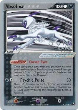 Absol ex (92/108) (Flyvees - Jun Hasebe) [World Championships 2007] | Exor Games Bridgewater