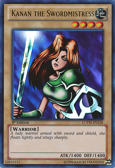 Kanan the Swordmistress [LCYW-EN228] Ultra Rare | Exor Games Bridgewater