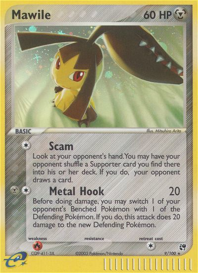 Mawile (9/100) [EX: Sandstorm] | Exor Games Bridgewater