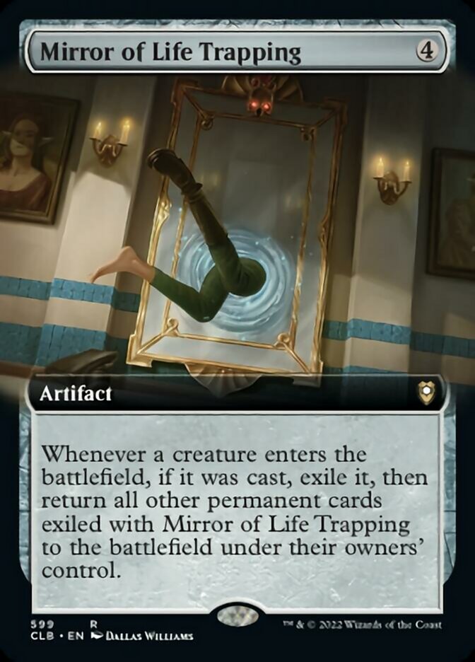 Mirror of Life Trapping (Extended Art) [Commander Legends: Battle for Baldur's Gate] | Exor Games Bridgewater