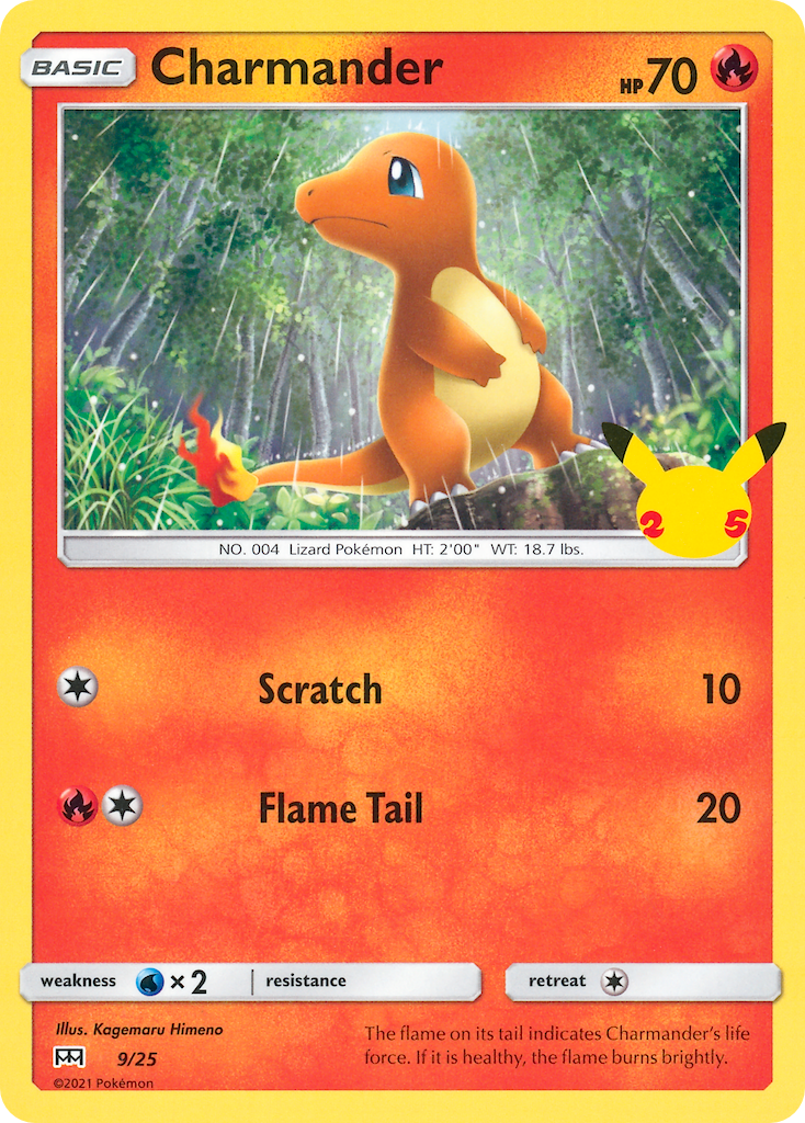 Charmander (9/25) [McDonald's 25th Anniversary] | Exor Games Bridgewater