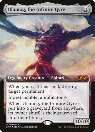 Ulamog, the Infinite Gyre [Ultimate Box Topper] | Exor Games Bridgewater