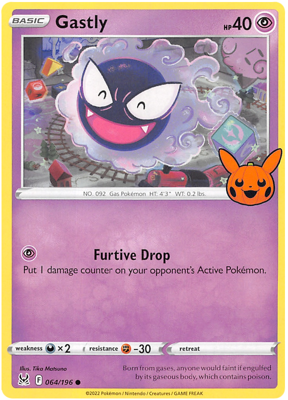 Gastly (064/196) [Trick or Trade 2023] | Exor Games Bridgewater