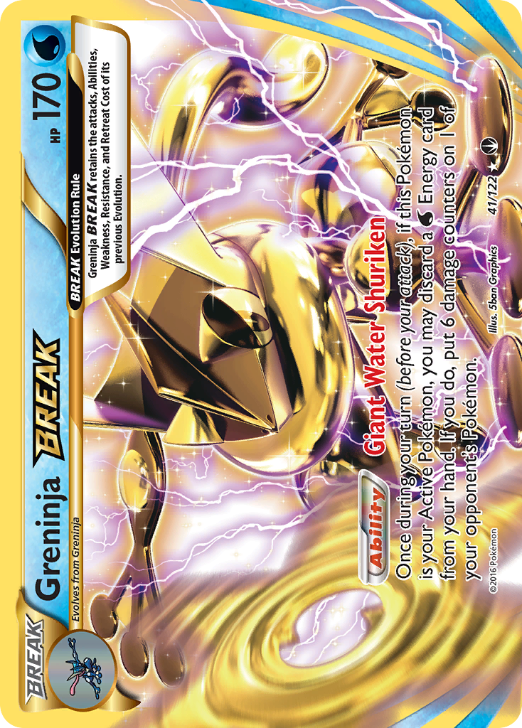 Greninja BREAK (41/122) [XY: BREAKpoint] | Exor Games Bridgewater