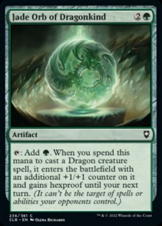 Jade Orb of Dragonkind [Commander Legends: Battle for Baldur's Gate] | Exor Games Bridgewater