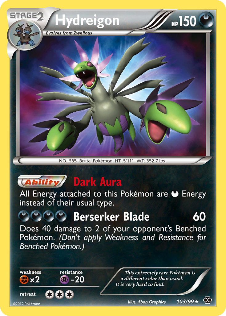 Hydreigon (103/99) [Black & White: Next Destinies] | Exor Games Bridgewater