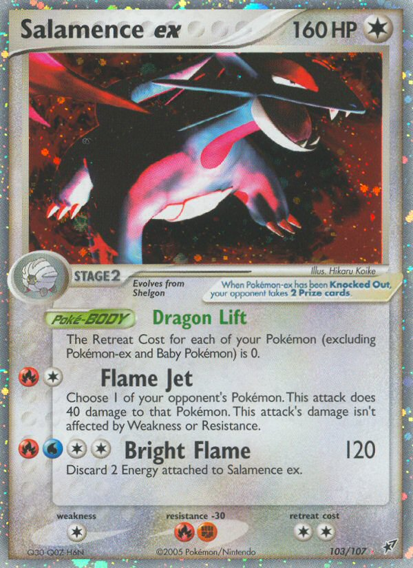 Salamence ex (103/107) [EX: Deoxys] | Exor Games Bridgewater