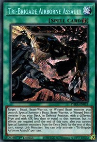 Tri-Brigade Airborne Assault [PHRA-EN053] Secret Rare | Exor Games Bridgewater