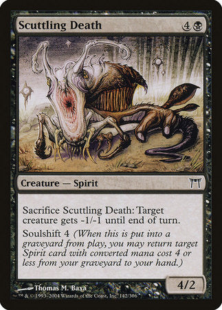 Scuttling Death [Champions of Kamigawa] | Exor Games Bridgewater