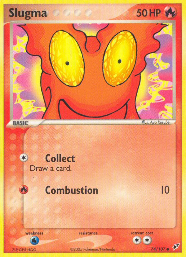 Slugma (74/107) [EX: Deoxys] | Exor Games Bridgewater