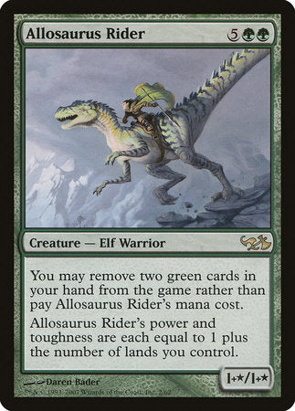 Allosaurus Rider [Duel Decks: Elves vs. Goblins] | Exor Games Bridgewater