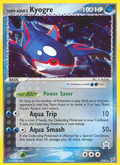 Team Aqua's Kyogre (3/95) [EX: Team Magma vs Team Aqua] | Exor Games Bridgewater