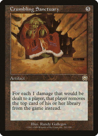 Crumbling Sanctuary [Mercadian Masques] | Exor Games Bridgewater