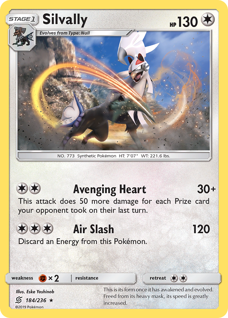 Silvally (184/236) [Sun & Moon: Unified Minds] | Exor Games Bridgewater