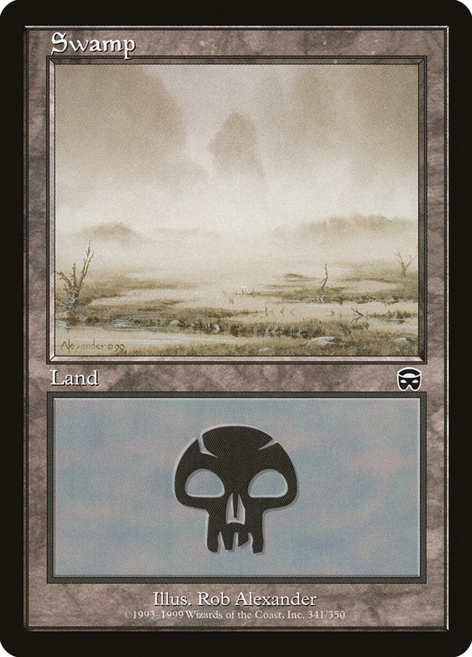 Swamp (341) [Mercadian Masques] | Exor Games Bridgewater
