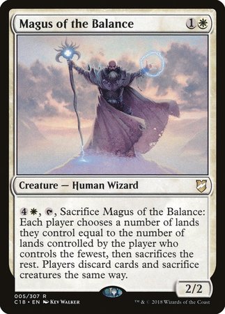 Magus of the Balance [Commander 2018] | Exor Games Bridgewater