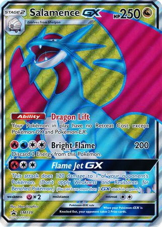 Salamence GX (SM139) (Jumbo Card) [Sun & Moon: Black Star Promos] | Exor Games Bridgewater