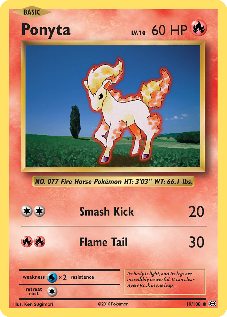 Ponyta (19/108) [XY: Evolutions] | Exor Games Bridgewater