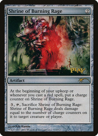 Shrine of Burning Rage [Wizards Play Network 2011] | Exor Games Bridgewater