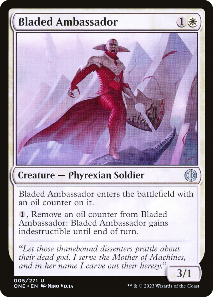 Bladed Ambassador [Phyrexia: All Will Be One] | Exor Games Bridgewater