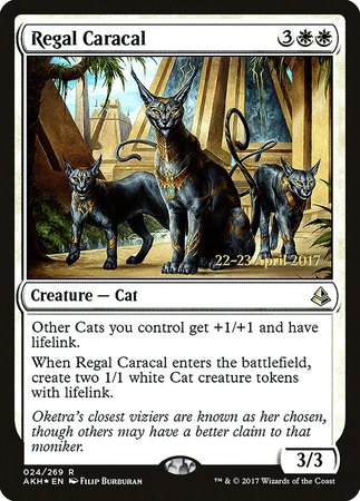 Regal Caracal [Amonkhet Promos] | Exor Games Bridgewater