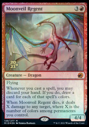 Moonveil Regent [Innistrad: Midnight Hunt Prerelease Promos] | Exor Games Bridgewater