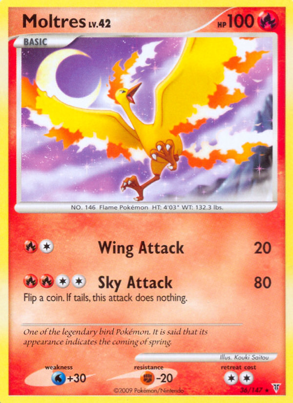 Moltres (36/147) [Platinum: Supreme Victors] | Exor Games Bridgewater