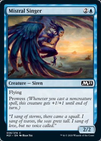 Mistral Singer [Core Set 2021] | Exor Games Bridgewater